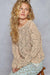 Crochet Sweater-Mocha