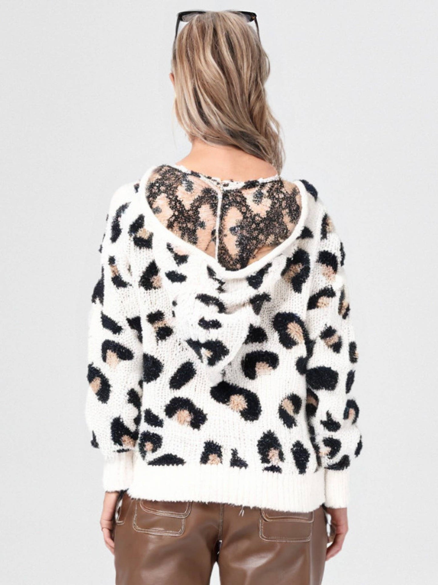 Leopard Printed  Sweater