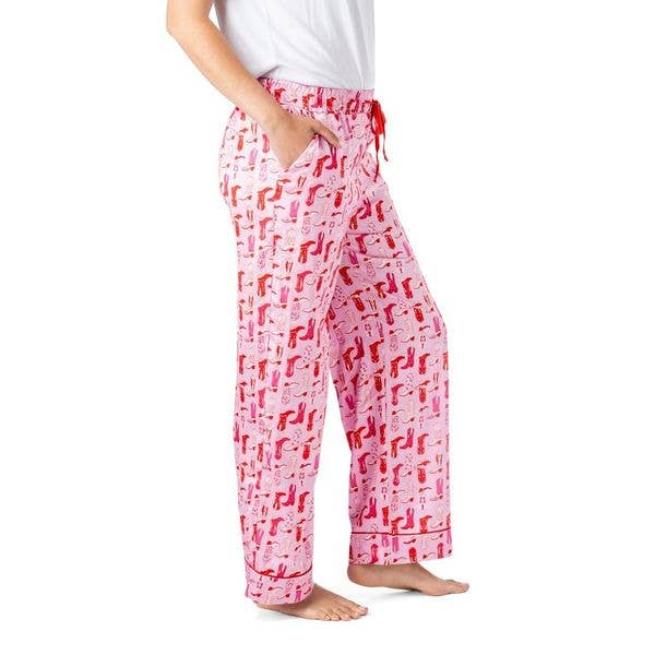 Hello Mello Boots Satin Pants