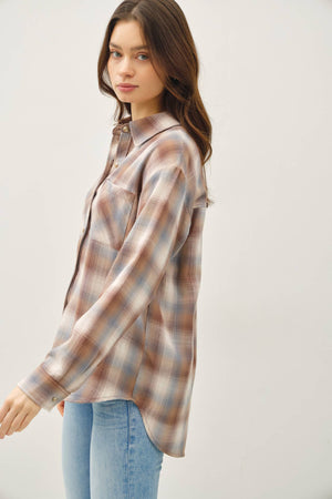 Campbell Plaid-Mocha