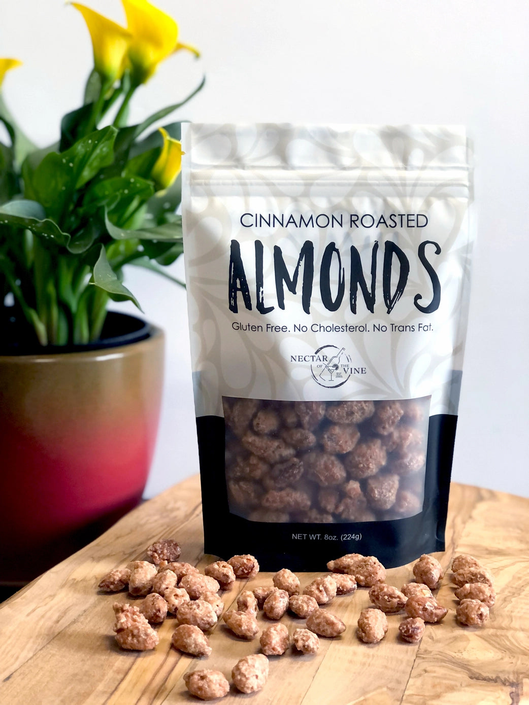 Nectar of the Vine- Cinnamon Kettle Roasted Almonds