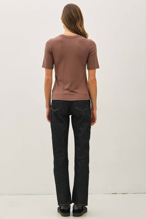 Ultra Soft T-Shirt-Brown