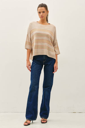 The Elise Sweater-Ginger