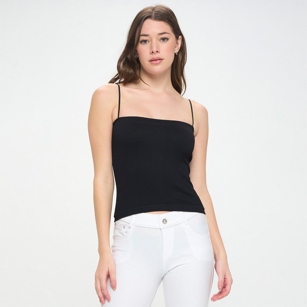 Ribbed Seamless Tank