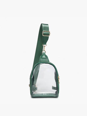 Ellen Clear Sling Bag w/ Removable Strap