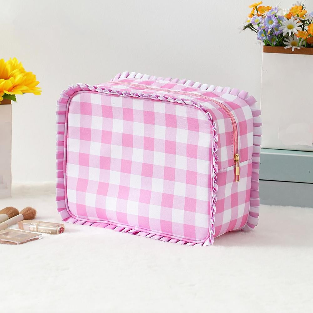 Ruffle Makeup bag