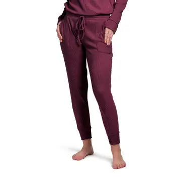 Hello Mello Cuddleblend Joggers- Wine Time