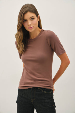 Ultra Soft T-Shirt-Brown