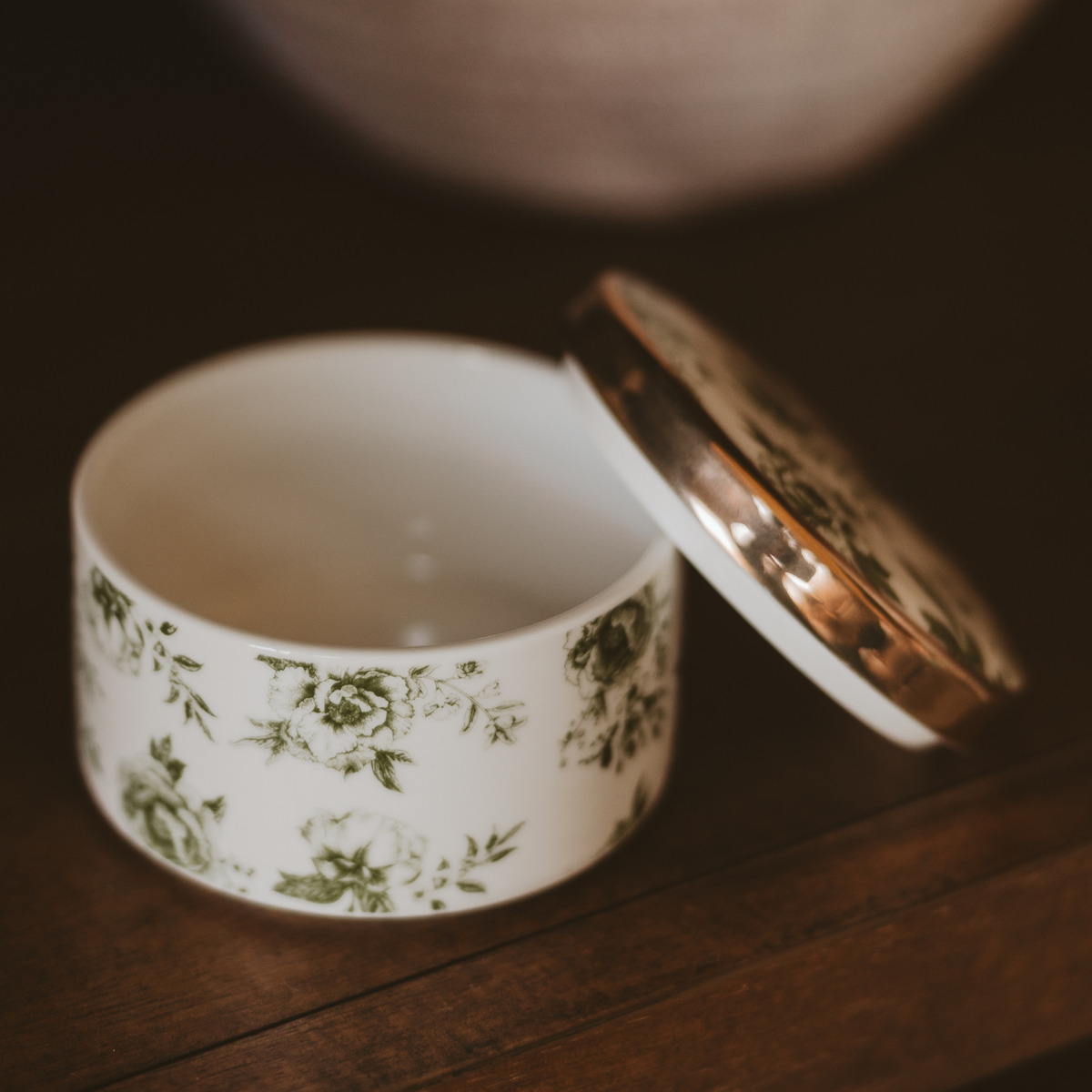 Trinket Dish with Lid