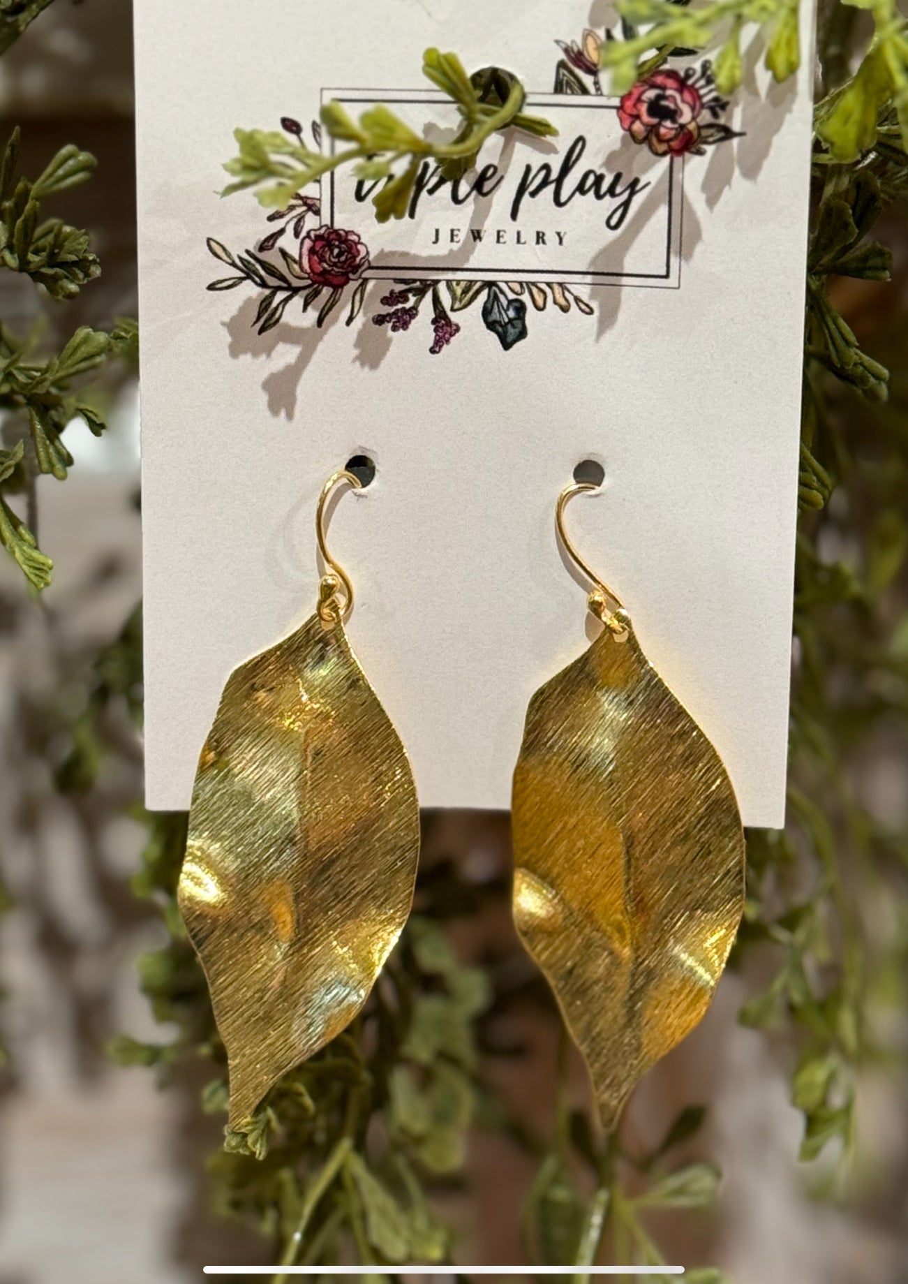 The Autumn Leaves Dangle Earring