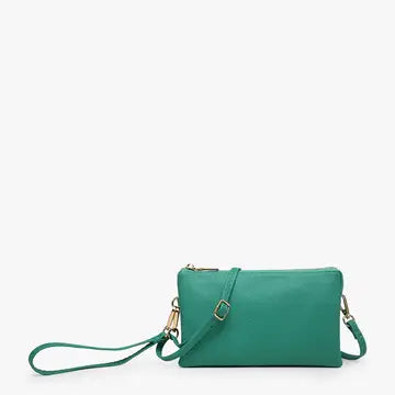 Riley Crossbody- Kelly Green