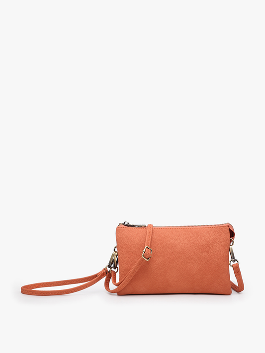 Riley Crossbody - Burnt Coral