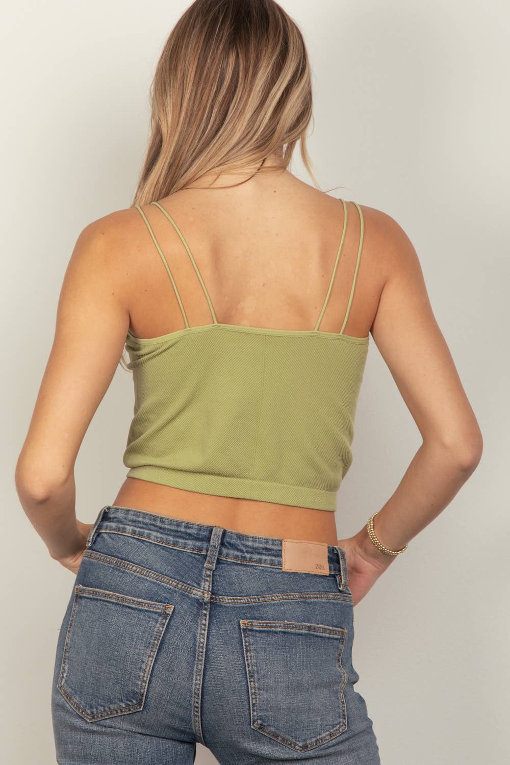 Stretchy Double Strap Tank Top