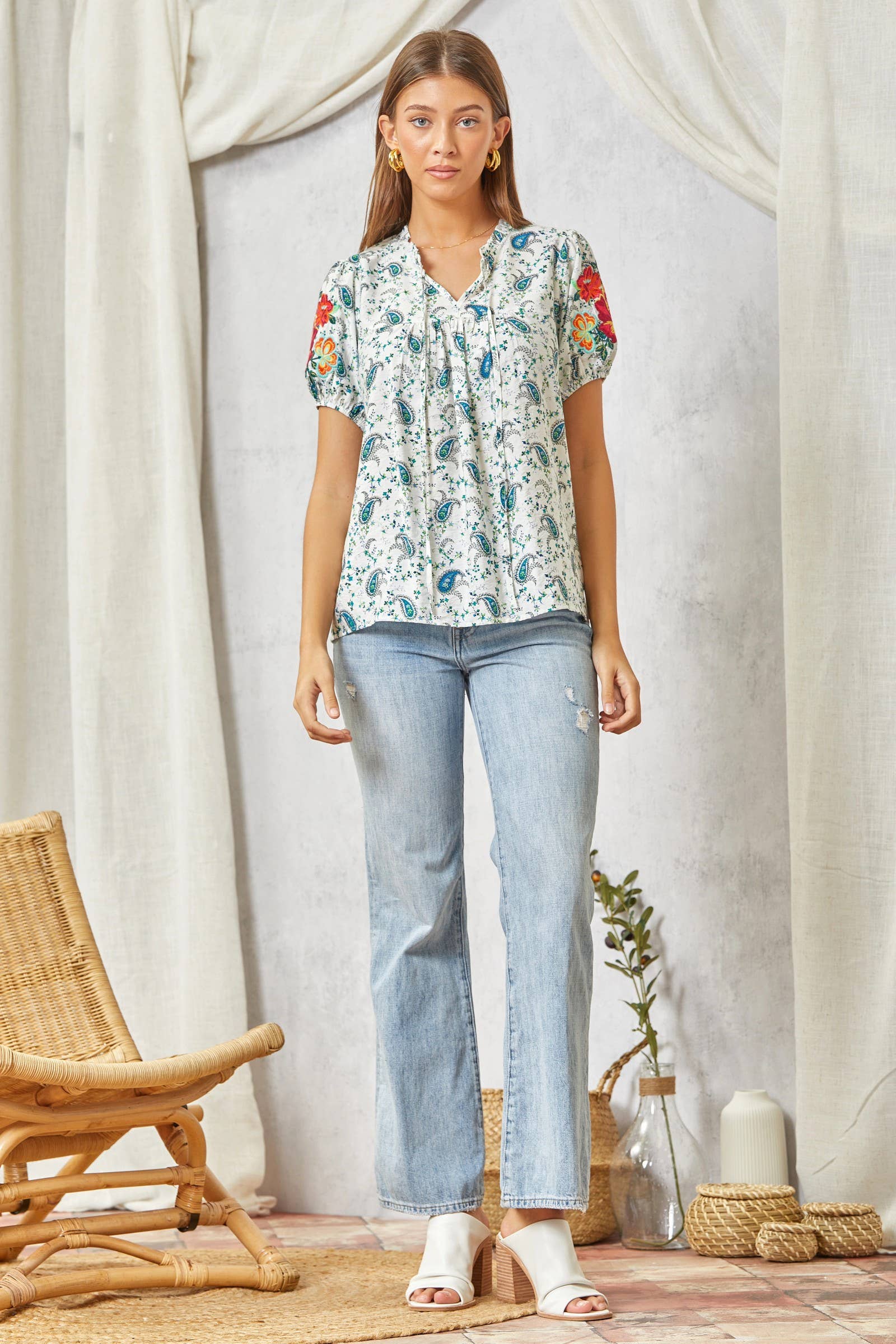 Savannah Jane-Paisley Printed