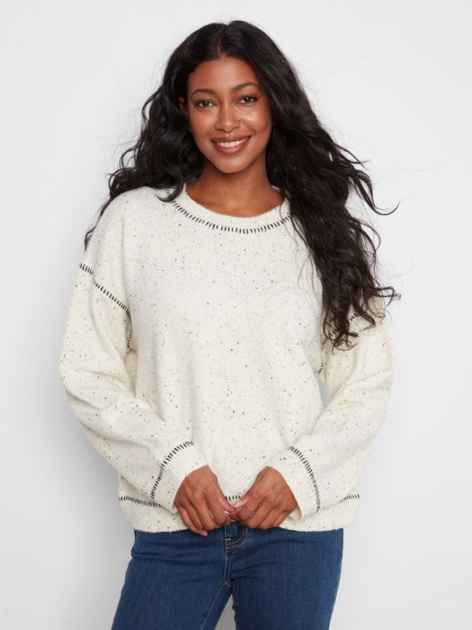 Charlie B Whipstitch Sweater