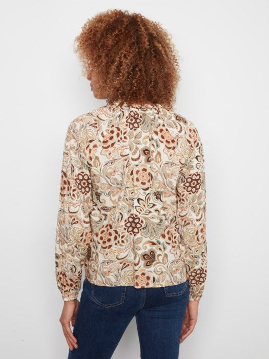 Popover Blouse- Tapestry