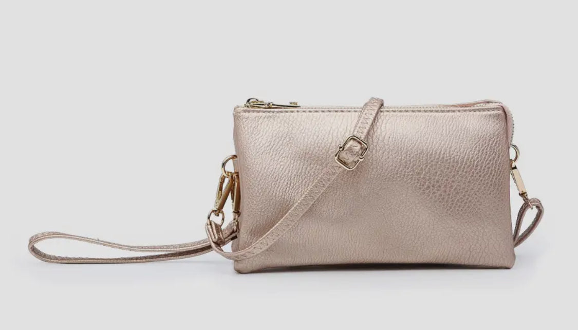 Riley Crossbody-Rose Gold