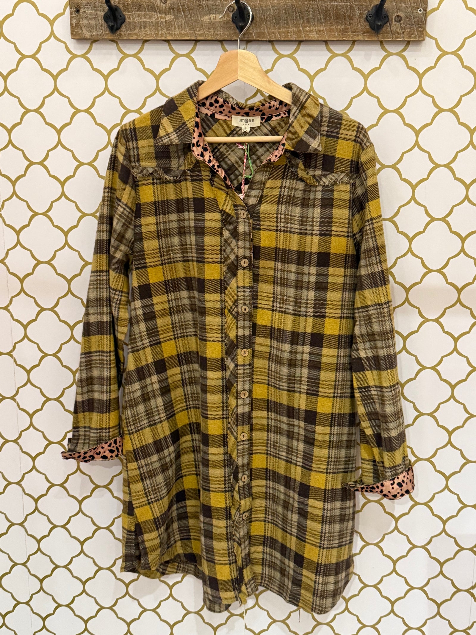 Flannel Meets Fun-Brown