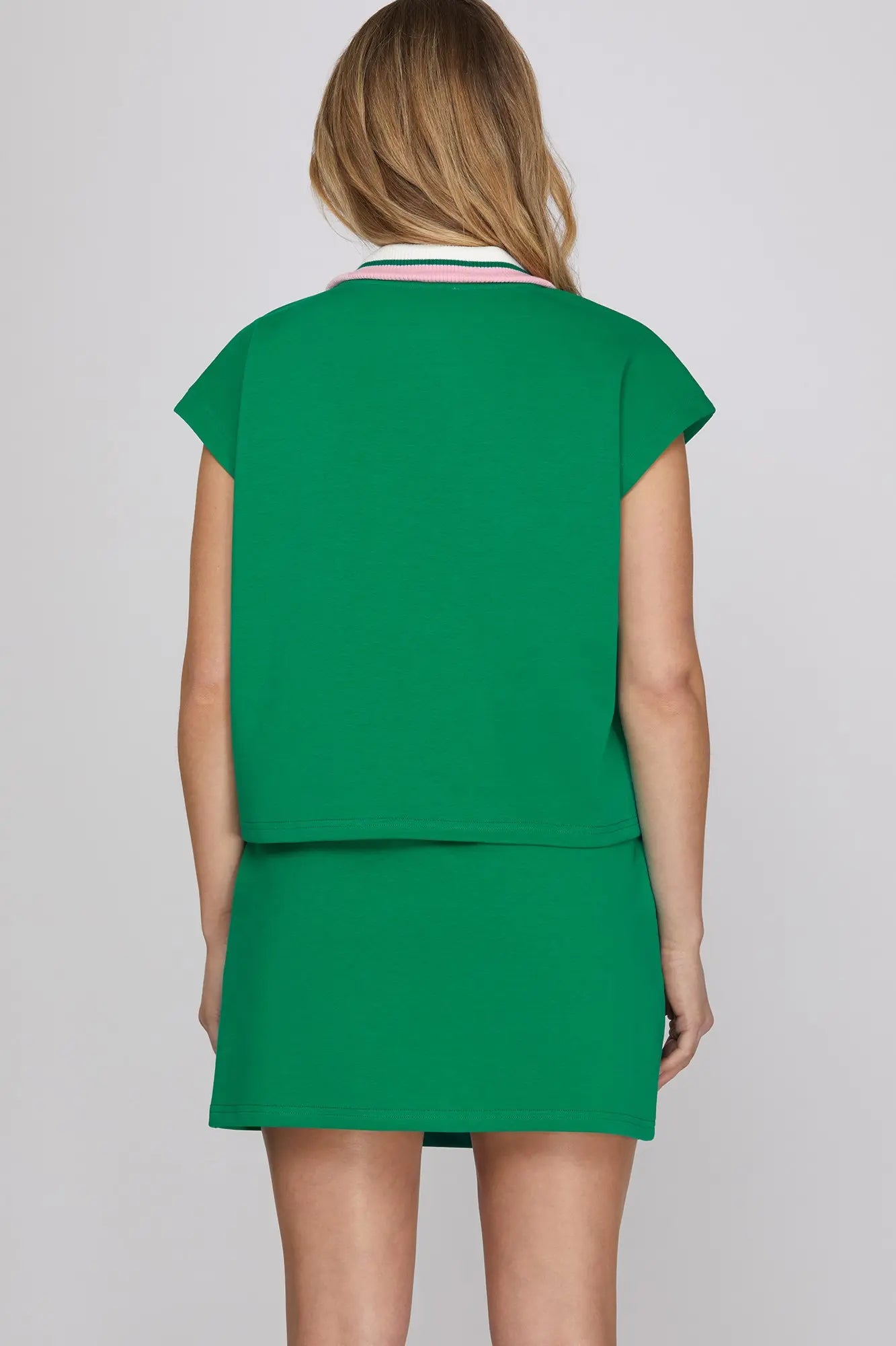 The Weekender Skort-Green