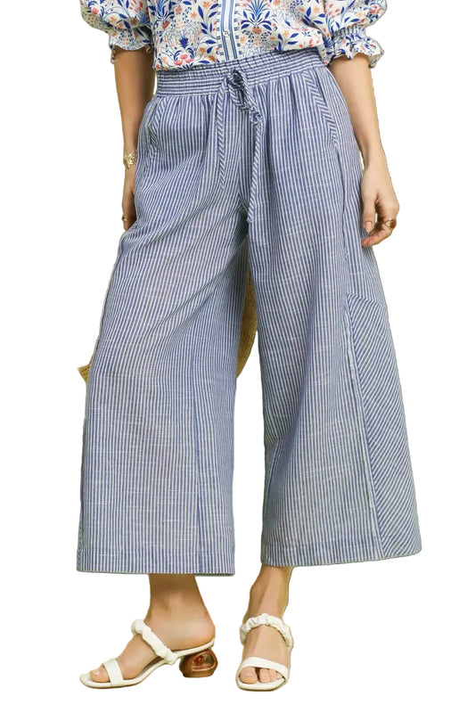Striped Wide Leg Pants