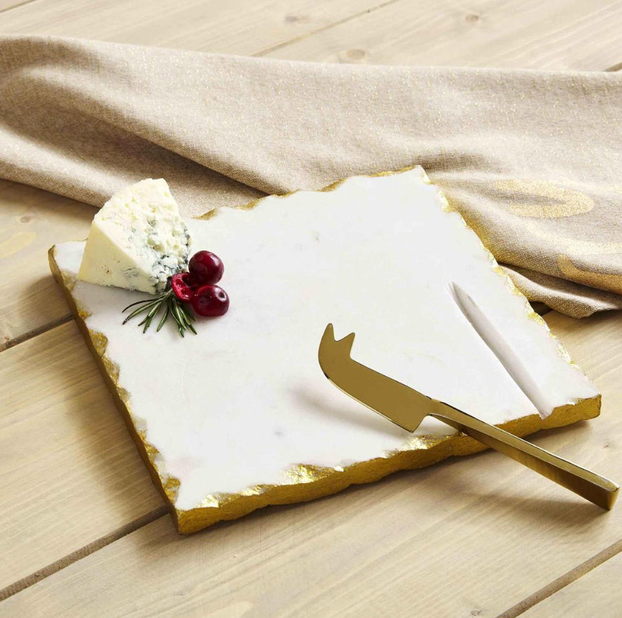 GOLD EDGE CHEESE SET