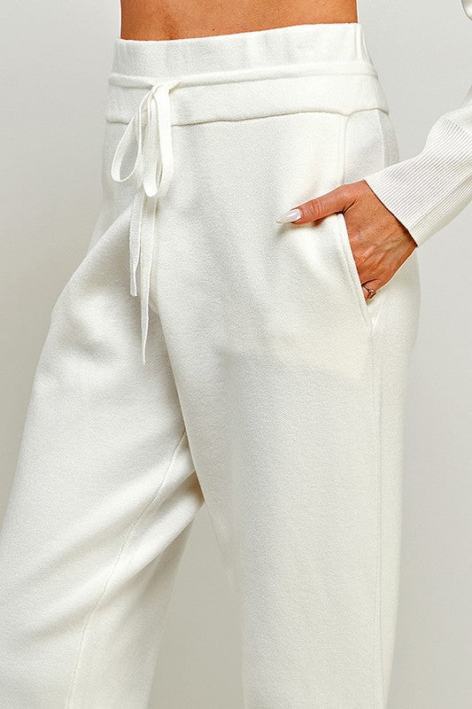 Sweater Jogger-Cream