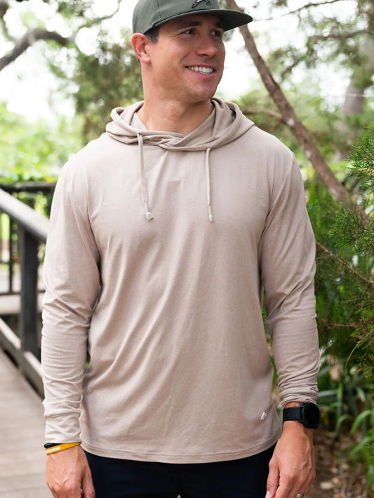 Burlebo Performance Hoodie-Tan