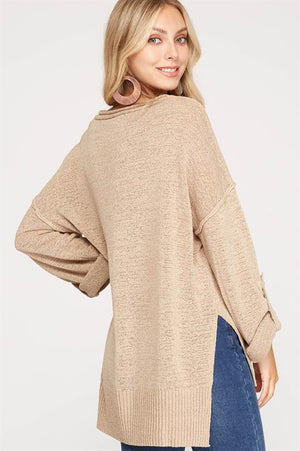 Nothing Short Of Comfy-Taupe