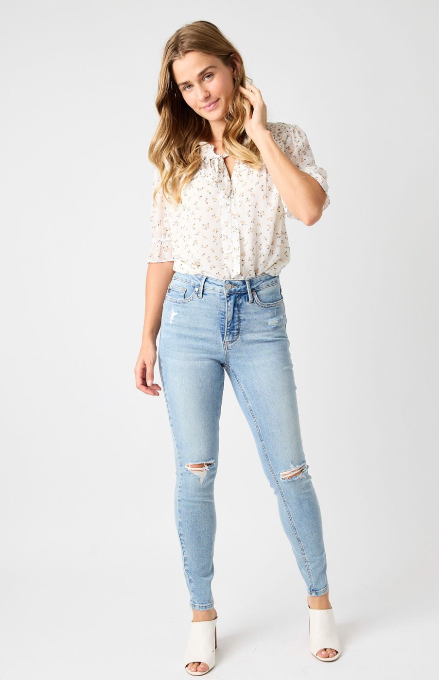 Judy Blue-Destroy Skinny (LT)