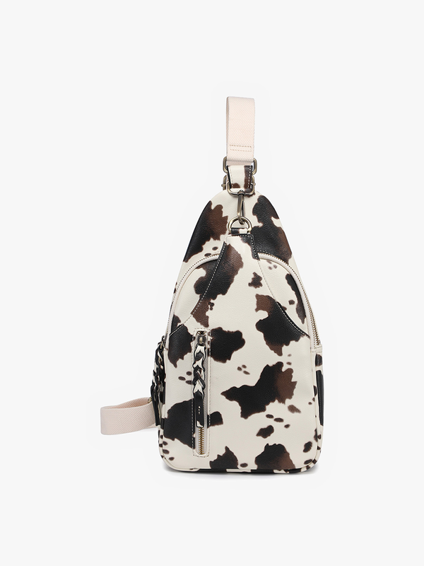 Nikki Dual Sling-Cow