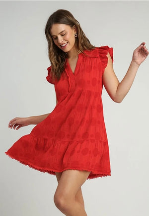 The Julie Dress-Red