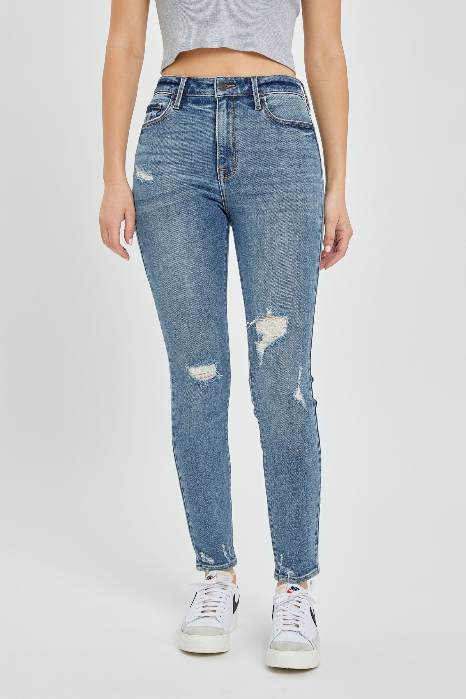 Cello-HR Ankle Skinny