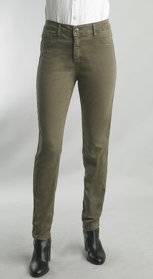 Tempo Paris Reversible Jeans- Taupe