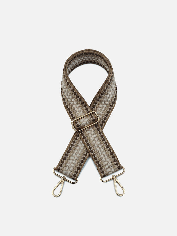 Guitar Strap-Multi Brown