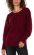 Boat Neck Sweater-Pinot Noir