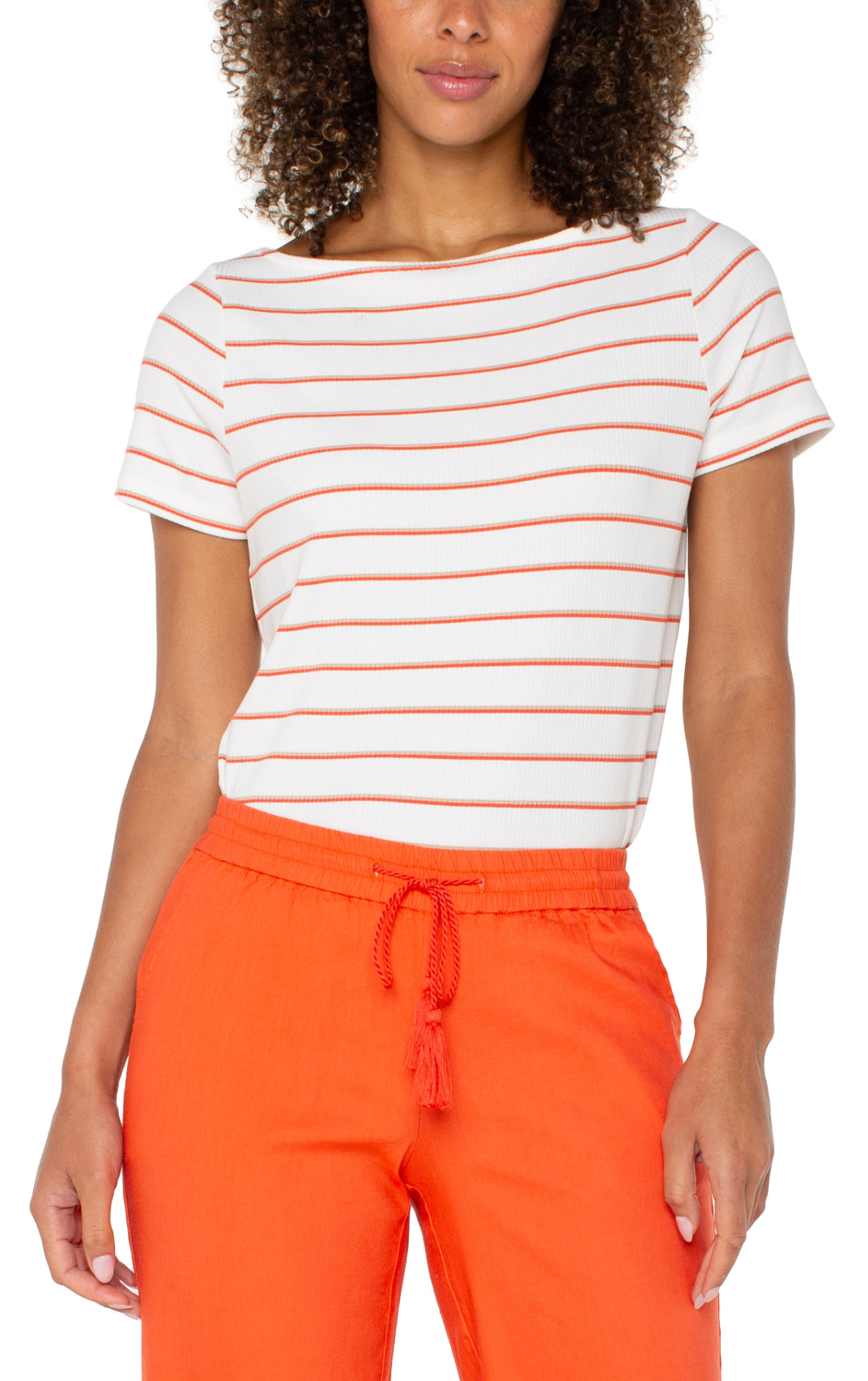 Liverpool-Crew Neck Classic Knit Tee