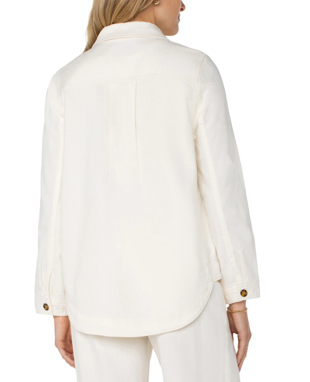 Liverpool-Shirt Jacket-Cream