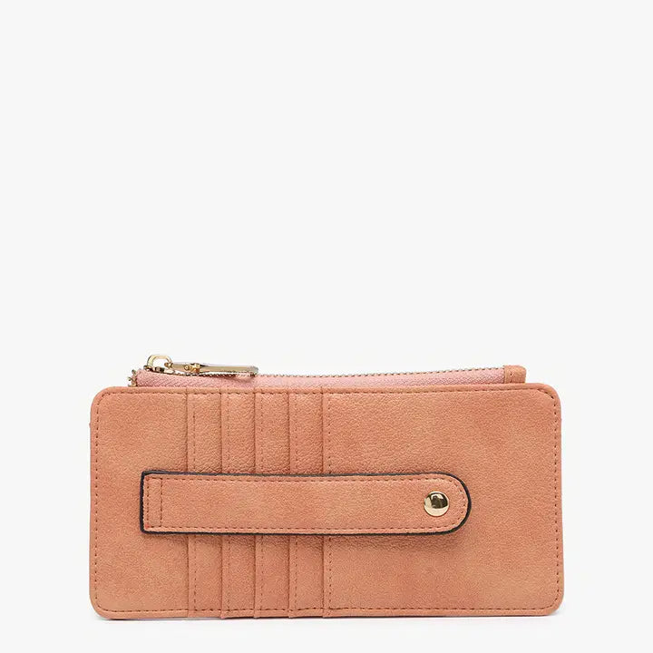 Saige Slim Card Holder-Melon