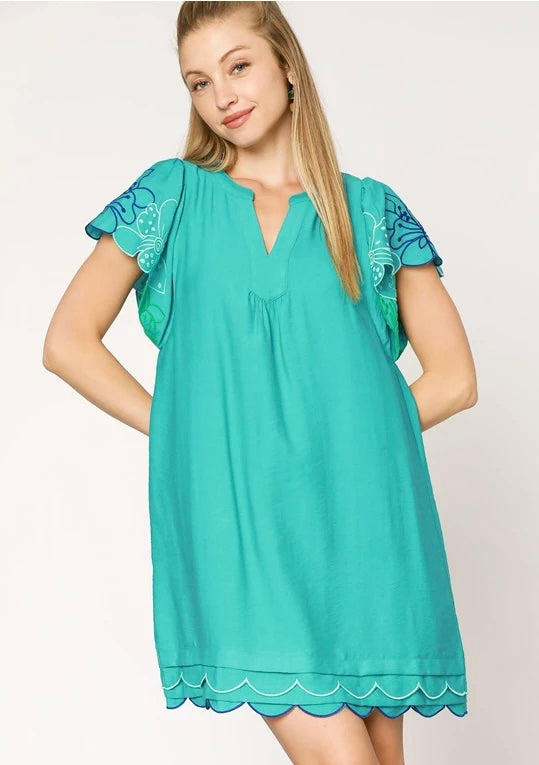 The Elise Dress-Jade
