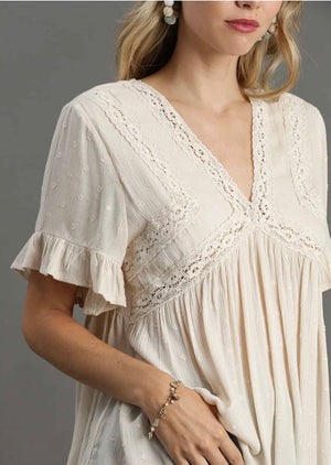 The Jane Tops-Cream