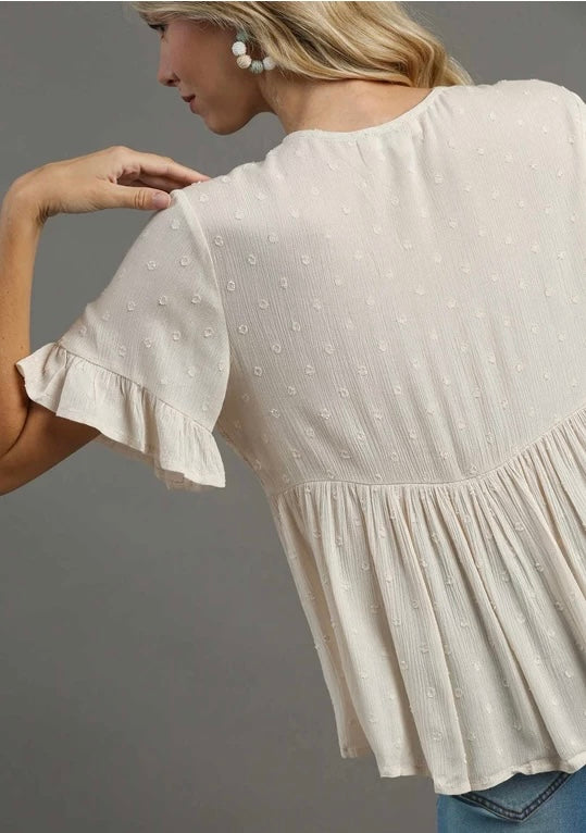 The Jane Tops-Cream