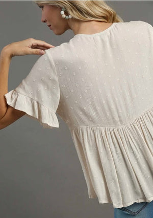 The Jane Tops-Cream
