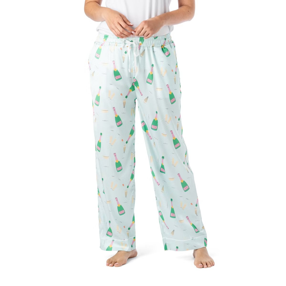Hello Mello-Bubbles- Satin Pants