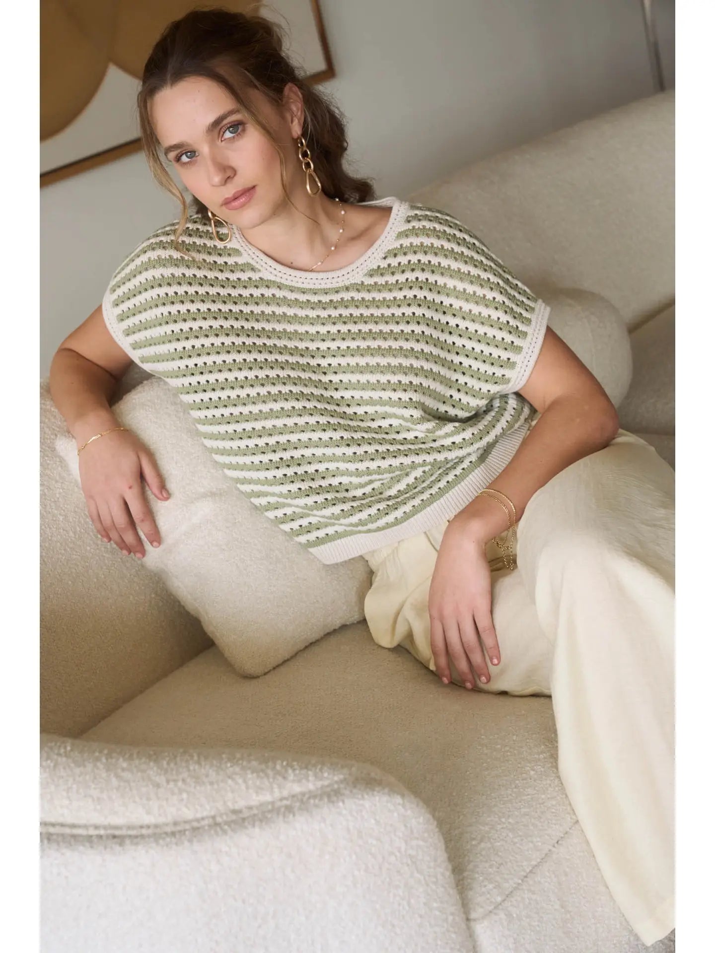 Stripes for Days-Olive