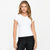 Seamless Crew Neck SS-White