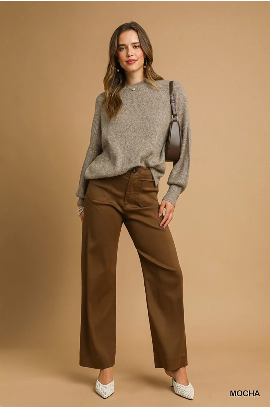The Julia Pant-Mocha