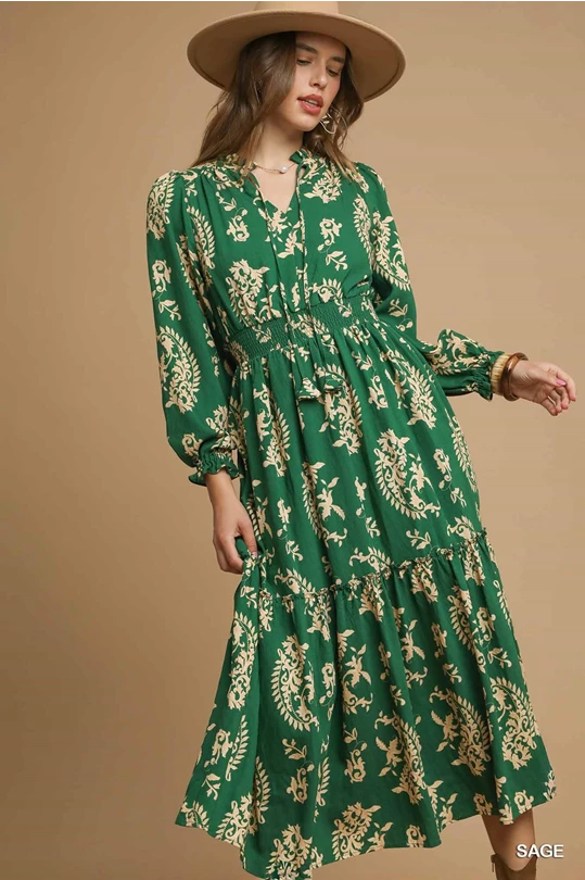 The Jennifer Dress-Sage