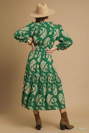 The Jennifer Dress-Sage