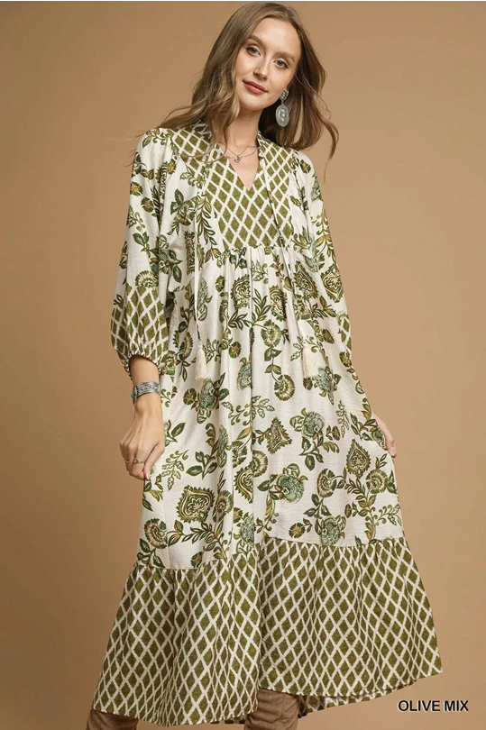 The Annabel Dress-Olive