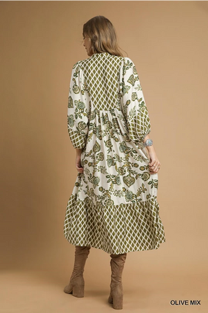 The Annabel Dress-Olive